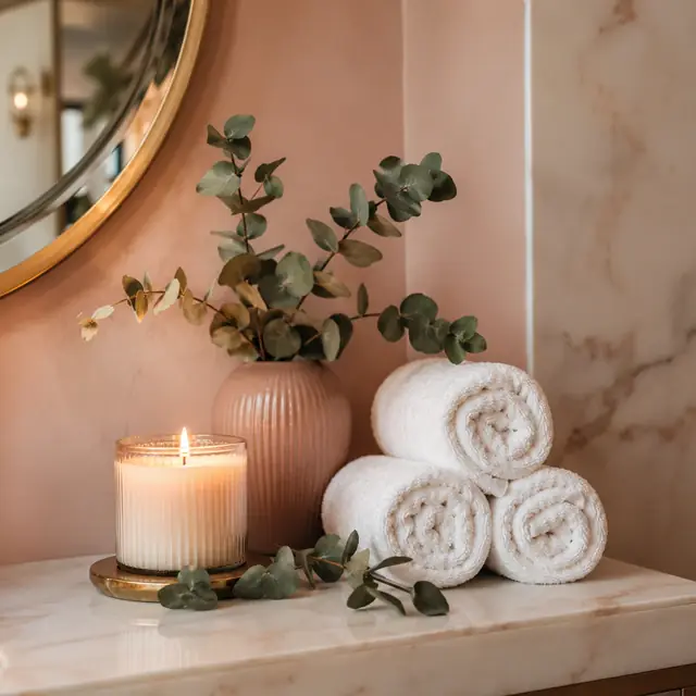 Salon dinlenme köşesi detayı